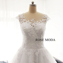 Load image into Gallery viewer, rosemoda-dropped-lace-a-line-wedding-dress-c.jpg