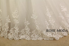 Load image into Gallery viewer, rosemoda-dropped-lace0ball-gown-wedding-dress-m.jpg