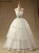 Load image into Gallery viewer, rosemoda-dropped-princess-ball-wedding-dress-a.jpg
