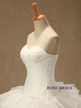 Load image into Gallery viewer, rosemoda-dropped-ruffled-organza-ball-wedding-dress-e.jpg