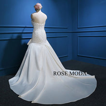 Load image into Gallery viewer, rosemoda-dropped-satin-trumpet-wedding-dress-c.jpg