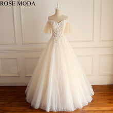 Load image into Gallery viewer, rosemoda-elegant-a-line-wedding-dress-a.jpg