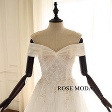 Load image into Gallery viewer, rosemoda-elegant-a-line-wedding-dress-b_1083f051-afa7-4b91-9c23-e62d0b0a34f7.jpg