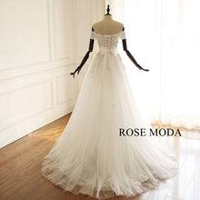 Load image into Gallery viewer, rosemoda-elegant-a-line-wedding-dress-d_92c10484-ed90-4fdf-9337-54c4f1992ed5.jpg