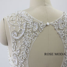 Load image into Gallery viewer, rosemoda-elegant-beaded-chiffon-wedding-dress-g.jpg