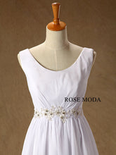 Load image into Gallery viewer, rosemoda-elegant-chiffon-a-line-wedding-dress-d.jpg