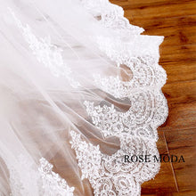 Load image into Gallery viewer, rosemoda-elegant-illusion-a-line-wedding-dress-f_1f53c42b-a0a0-42c5-81a0-7cb6fe3befbf.jpg