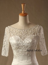 Load image into Gallery viewer, rosemoda-embroidery-satin-mermaid-wedding-dress-c.jpg