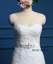 Load image into Gallery viewer, rosemoda-fitted-a-line-lace-wedding-dress-f.jpg