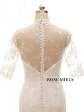 Load image into Gallery viewer, rosemoda-half-sleeve-lace-mermaid-weddingdress-h.jpg