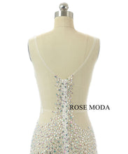 Load image into Gallery viewer, rosemoda-heavy-beaded-illusion-evening-dress-g.jpg