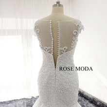 Load image into Gallery viewer, rosemoda-heavy-beaded-mermaid-wedding-dress-d.jpg