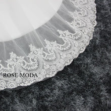 Load image into Gallery viewer, rosemoda-illusion-ball-gown-wedding-dress-with-long-sleeve-g.jpg