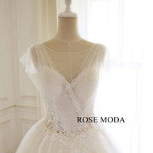 Load image into Gallery viewer, rosemoda-illusion-bodice-a-line-wedding-dress-e.jpg