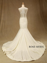 Load image into Gallery viewer, rosemoda-illusion-bodice-fitted-mermaid-wedding-dress-c.jpg
