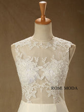 Load image into Gallery viewer, rosemoda-illusion-bodice-fitted-mermaid-wedding-dress-d.jpg