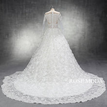 Load image into Gallery viewer, rosemoda-illusion-lace-ball-gown-wedding-dress-c_cc054b08-3fd5-42e5-8d41-db9bcd908e0e.jpg