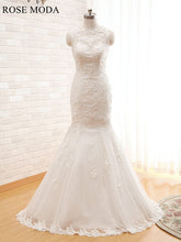 Load image into Gallery viewer, rosemoda-illusion-mermaid-wedding-dress-a.jpg
