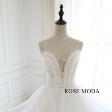 Load image into Gallery viewer, rosemoda-illusion-organza-ball-gown-wedding-dress-b.jpg