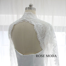 Load image into Gallery viewer, rosemoda-lace-and-satin-a-line-wedding-dress-with-cut-out-back-g.jpg