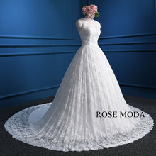 Load image into Gallery viewer, rosemoda-lace-ball-gown-wedding-dress-e_ab990a47-6ac8-4cfb-b232-a718eea08936.jpg