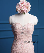 Load image into Gallery viewer, rosemoda-lace-fit-and-flare-ruffled-mermaid-wedding-dress-e_757602e2-89d9-4ec4-9fa2-12e3d9e63d25.jpg