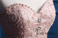 Load image into Gallery viewer, rosemoda-lace-fit-and-flare-ruffled-mermaid-wedding-dress-j.jpg