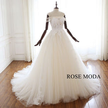 Load image into Gallery viewer, rosemoda-lace-illusion-ball-gown-wedding-dress-b.jpg