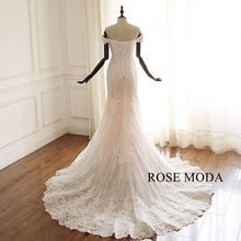 Load image into Gallery viewer, rosemoda-lace-mermaid-wedding-dress-c_0e079354-e007-42ec-97c7-2958db0620cb.jpg
