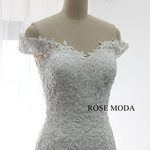 Load image into Gallery viewer, rosemoda-lace-mermaid-wedding-dress-with-cut-out-hem-e.jpg