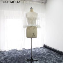 Load image into Gallery viewer, rosemoda-lace-mermaid-wedding-dress-with-removable-cape-c.jpg