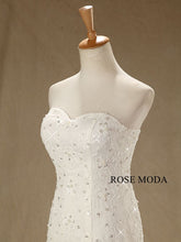 Load image into Gallery viewer, rosemoda-lace-ruffled-organza-mermaid-wedding-dress-e_50a4024d-451e-42af-a78b-bb9e9aba8829.jpg