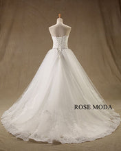 Load image into Gallery viewer, rosemoda-lace-structured-a-line-wedding-dress-c.jpg