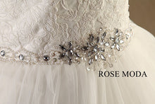 Load image into Gallery viewer, rosemoda-lace-structured-a-line-wedding-dress-i.jpg