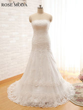 Load image into Gallery viewer, rosemoda-lace-trumpet-wedding-dress-a.jpg