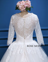 Load image into Gallery viewer, rosemoda-long-sleeve-ball-gown-weddingdress-g