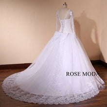 Load image into Gallery viewer, rosemoda-long-sleeve-full-beading-ball-gown-wedding-dress-c.jpg
