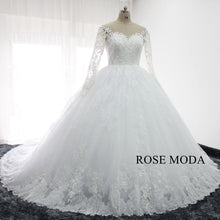 Load image into Gallery viewer, rosemoda-long-sleeve-lace-ball-gown-wedding-dress-b_215b04b0-b20f-44ca-94d4-321be0dfdcd8.jpg
