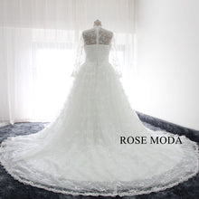 Load image into Gallery viewer, rosemoda-long-sleeve-lace-ball-gown-wedding-dress-c.jpg