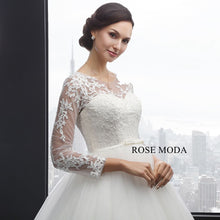 Load image into Gallery viewer, rosemoda-long-sleeve-lace-ball-gown-wedding-dress-d_2c940c75-55df-46ea-ad6c-587bc56c6de1.jpg