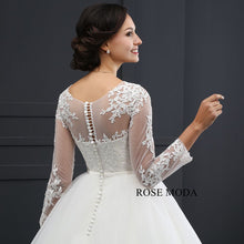 Load image into Gallery viewer, rosemoda-long-sleeve-lace-ball-gown-wedding-dress-e_0f6cf4c0-efa0-4192-b970-6457bd06a826.jpg