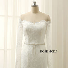 Load image into Gallery viewer, rosemoda-long-sleeve-lace-mermaid-wedding-dress-e_73d2c57b-8aaf-4031-ac81-50e5c76332eb.jpg