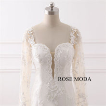Load image into Gallery viewer, rosemoda-long-sleeve-lace-mermaid-wedding-dress-e_cf0409d6-5dba-47bd-999d-0fa9721e1b16.jpg