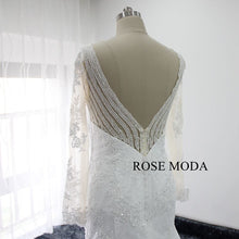 Load image into Gallery viewer, rosemoda-long-sleeve-lace-mermaid-wedding-dress-f_8932e89d-bc50-4df3-a878-d9926ce67b96.jpg