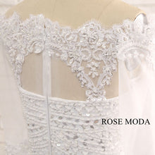Load image into Gallery viewer, rosemoda-long-sleeve-scallop-off-the-shoulder-delicate-beading-mermaid-wedding-dress-i.jpg