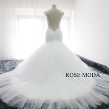 Load image into Gallery viewer, rosemoda-luxury-beaded-lace-mermaid-wedding-dress-e.jpg