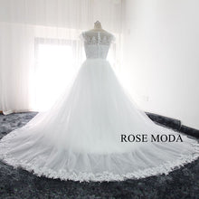 Load image into Gallery viewer, rosemoda-mermaid-wedding-dress-with-removable-skirt-i.jpg