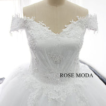 Load image into Gallery viewer, rosemoda-off-the-shoulder-ball-gown-wedding-dress-b.jpg