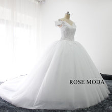 Load image into Gallery viewer, rosemoda-off-the-shoulder-ball-gown-wedding-dress-d.jpg