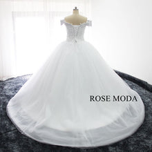 Load image into Gallery viewer, rosemoda-off-the-shoulder-ball-gown-wedding-dress-e.jpg